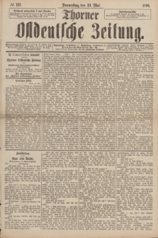 Thorner Ostdeutsche Zeitung. 1890, № 122 (29 Mai)