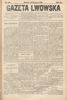 Gazeta Lwowska. 1892, nr 189