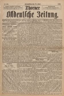 Thorner Ostdeutsche Zeitung. 1890, № 148 (28 Juni)