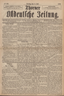 Thorner Ostdeutsche Zeitung. 1890, № 153 (4 Juli)