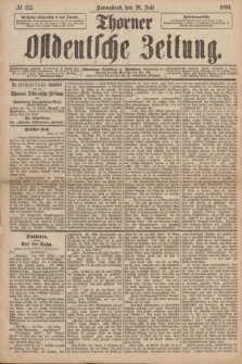 Thorner Ostdeutsche Zeitung. 1890, № 172 (26 Juli)