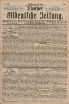 Thorner Ostdeutsche Zeitung. 1890, № 174 (29 Juli)