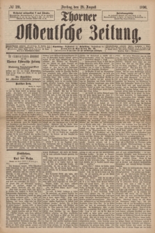 Thorner Ostdeutsche Zeitung. 1890, № 201 (29 August)