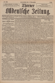 Thorner Ostdeutsche Zeitung. 1890, № 256 (1 November)