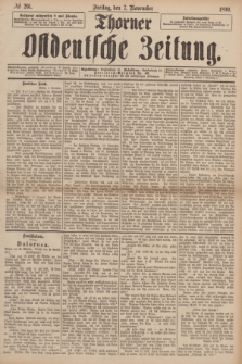 Thorner Ostdeutsche Zeitung. 1890, № 261 (7 November)