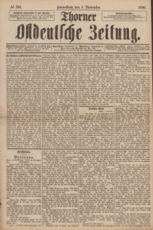 Thorner Ostdeutsche Zeitung. 1890, № 262 (8 November)