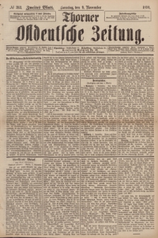 Thorner Ostdeutsche Zeitung. 1890, № 263 (9 November) - Zweites Blatt
