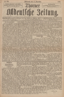 Thorner Ostdeutsche Zeitung. 1890, № 295 (17 Dezember)