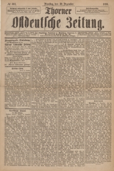 Thorner Ostdeutsche Zeitung. 1890, № 304 (30 Dezember)