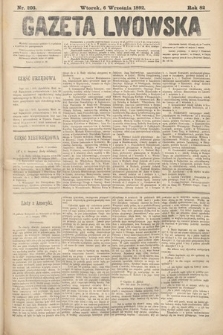 Gazeta Lwowska. 1892, nr 203