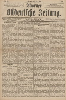 Thorner Ostdeutsche Zeitung. 1891, № 161 (14 Juli)