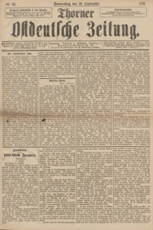 Thorner Ostdeutsche Zeitung. 1891, № 211 (10 September)