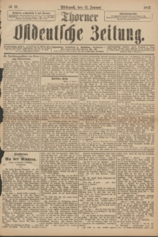 Thorner Ostdeutsche Zeitung. 1892, № 10 (13 Januar)