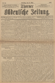 Thorner Ostdeutsche Zeitung. 1892, № 114 (17 Mai)