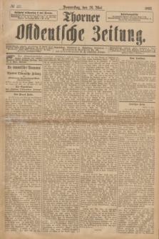 Thorner Ostdeutsche Zeitung. 1892, № 122 (26 Mai)