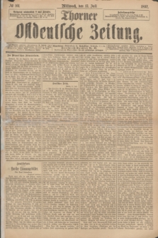 Thorner Ostdeutsche Zeitung. 1892, № 161 (13 Juli)