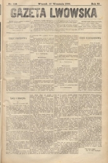 Gazeta Lwowska. 1892, nr 220