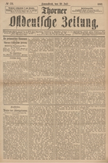 Thorner Ostdeutsche Zeitung. 1892, № 176 (30 Juli)