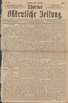 Thorner Ostdeutsche Zeitung. 1892, № 184 (9 August)