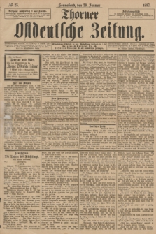 Thorner Ostdeutsche Zeitung. 1897, № 25 (30 Januar)