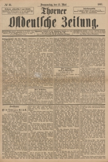 Thorner Ostdeutsche Zeitung. 1897, № 111 (13 Mai)