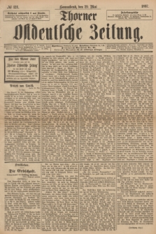 Thorner Ostdeutsche Zeitung. 1897, № 124 (29 Mai)
