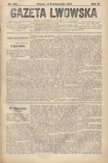 Gazeta Lwowska. 1892, nr 234