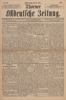 Thorner Ostdeutsche Zeitung. 1897, № 169 (22 Juli)
