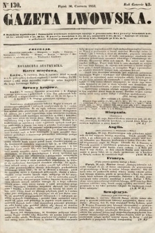 Gazeta Lwowska. 1853, nr 130