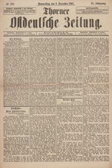 Thorner Ostdeutsche Zeitung. Jg. 25, № 288 (9 Dezember 1897) + dod. + wkładka