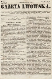 Gazeta Lwowska. 1853, nr 131