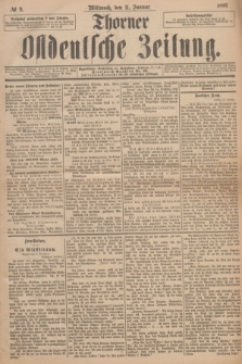 Thorner Ostdeutsche Zeitung. 1893, № 9 (11 Januar)