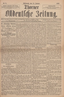 Thorner Ostdeutsche Zeitung. 1893, № 21 (25 Januar)