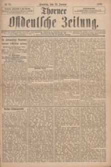 Thorner Ostdeutsche Zeitung. 1893, № 25 (29 Januar)