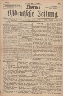 Thorner Ostdeutsche Zeitung. 1893, № 29 (3 Februar)