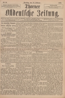 Thorner Ostdeutsche Zeitung. 1893, № 50 (28 Februar)