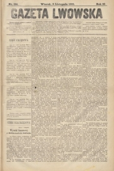 Gazeta Lwowska. 1892, nr 254