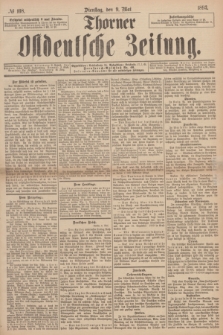 Thorner Ostdeutsche Zeitung. 1893, № 108 (9 Mai) + dod.