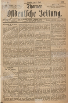 Thorner Ostdeutsche Zeitung. 1893, № 154 (4 Juli)