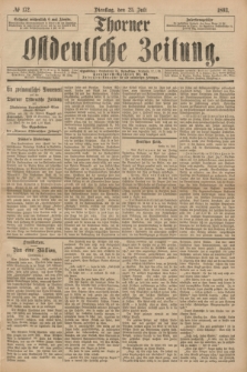Thorner Ostdeutsche Zeitung. 1893, № 172 (25 Juli)