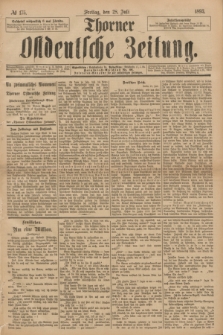 Thorner Ostdeutsche Zeitung. 1893, № 175 (28 Juli)