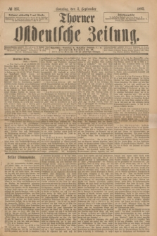 Thorner Ostdeutsche Zeitung. 1893, № 207 (3 September) + dod.