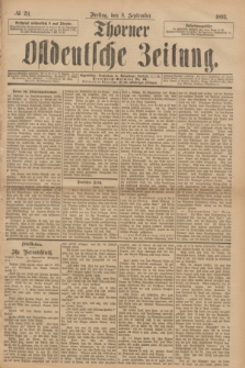 Thorner Ostdeutsche Zeitung. 1893, № 211 (8 September)