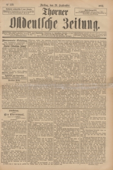 Thorner Ostdeutsche Zeitung. 1893, № 229 (29 September)