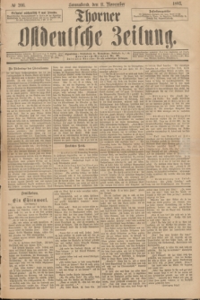 Thorner Ostdeutsche Zeitung. 1893, № 266 (11 November)