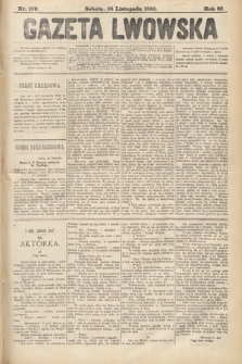 Gazeta Lwowska. 1892, nr 270