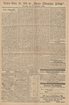 Thorner Ostdeutsche Zeitung. 1893, № 296 (17 Dezember) - Drittes Blatt