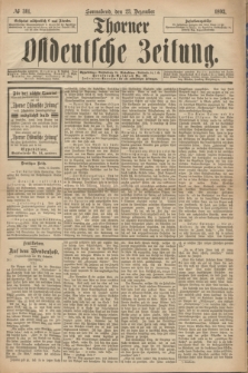 Thorner Ostdeutsche Zeitung. 1893, № 301 (23 Dezember)