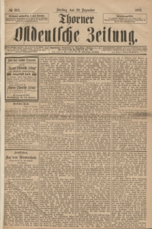 Thorner Ostdeutsche Zeitung. 1893, № 304 (29 Dezember)