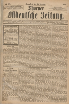 Thorner Ostdeutsche Zeitung. 1893, № 305 (30 Dezember)